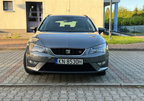 Seat Leon cena 47500 przebieg: 199000, rok produkcji 2015 z Szadek małe 562